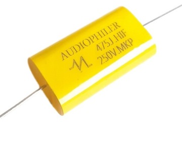 Аудиоконденсатор AUDIOPHILER 4.7 uF MKP 250V для кроссоверов 4.7 uF