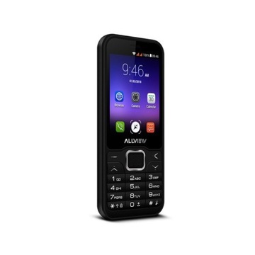 Allview H4 Join Black, 2,8", TFT, 240 x 320 пікселів, 256 МБ, 512 МБ,