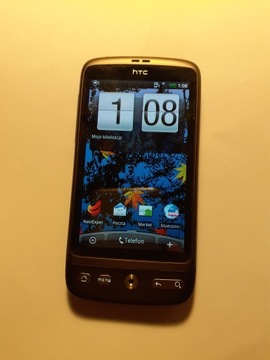 Смартфон HTC Desire-стальной-черный