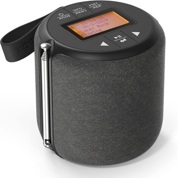 ПОРТАТИВНИЙ РАДІО BLUETOOTH DAB / DAB + / FM І-BOX БАРЕЛЬ ВОДОНЕПРОНИКНИЙ IPX4