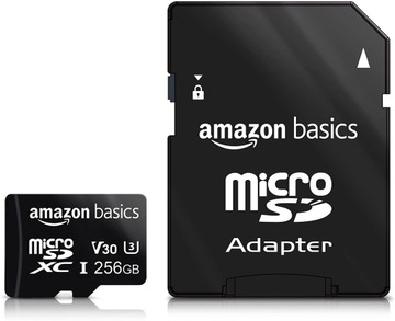 Карта microSD Amazonbasics 256 ГБ LSMICRO256GU3