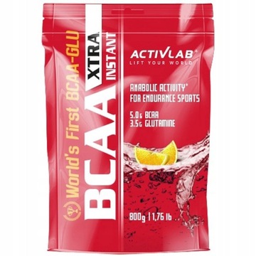 ACTIVLAB BCAA XTRA 800 г ГЛУТАМИЯ аминокислоты цитрин