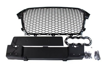 Гриль Audi A4 B8 RS-Style Gloss Black 12-15 PDC
