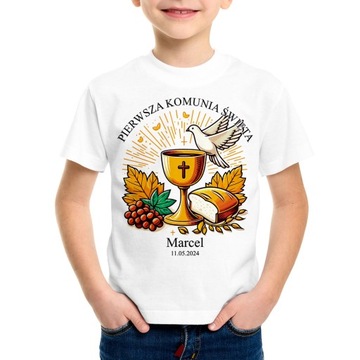 Первое Святое Причастие PK01 - детская футболка-9-11
