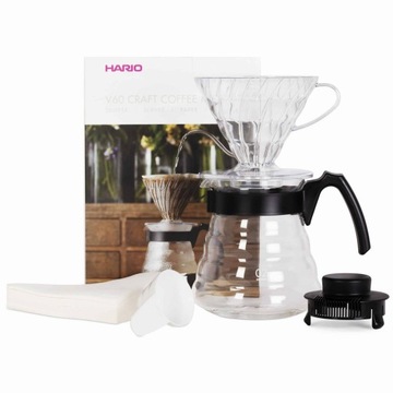Hario V60 - 02 крапельного кави + сервер + фільтри