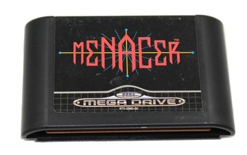 Menacer 6 Game Cartridge Sega Mega Drive