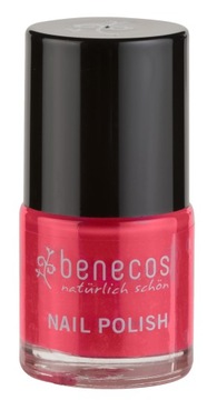 Benecos лак для ногтей HOT SUMMER малиновый розовый