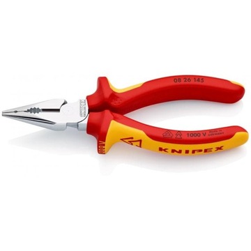 KNIPEX ПЛОСКОГУБЦЫ УНИВЕРСАЛЬНЫЙ ОСТРЫЙ 145 ММ 08 26 145