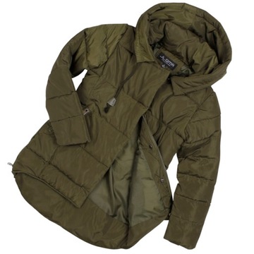 Перехідна куртка хакі оливкова стьобана парку 140