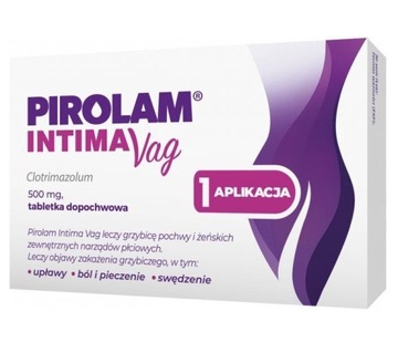 Пирол Intima VAG tabl.500мг х 1 табл. вагинальная