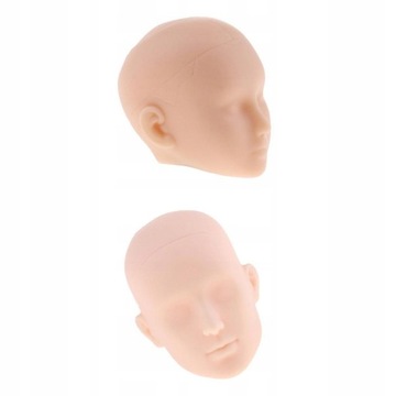 2pcs 1/6 кукла голова модель женский макияж практика