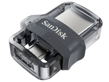 Карта памяти SanDisk Ultra Dual Drive m3.0 128GB USB3