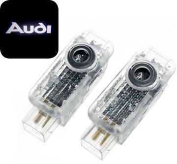 AUDI LED логотип HD проектор A3 A4 A5 A6 A8 Q3 Q5 Q7