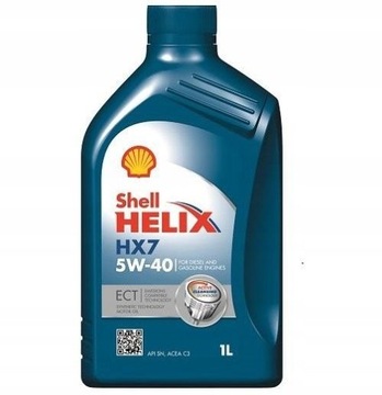 Масло Shell HELIX HX7 ECT 5W40 C3 1L