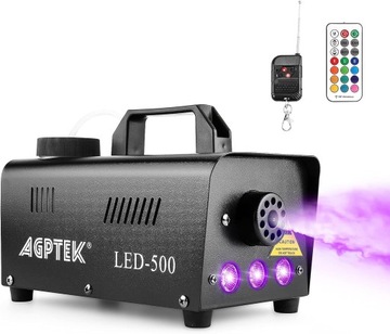 AGPTEK автоматический генератор дыма 500W 3X LED