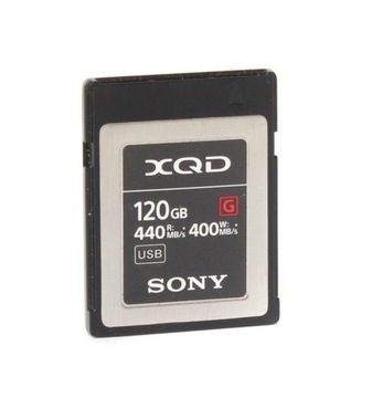 Карта Sony XQD QDG120F-R XQD 120 ГБ (QDG120F)