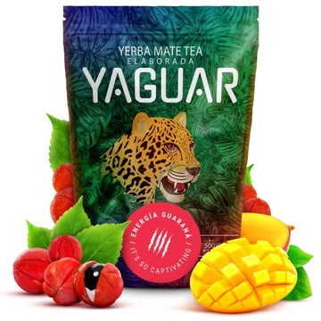 Yerba Mate Yaguar энергия гуарана 0,5 кг 500 г сильная