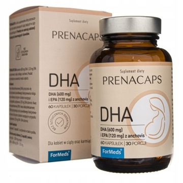 Харчова добавка Formeds Prenacaps DHA 60 капсул