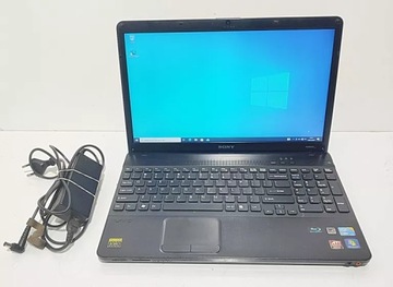 НОУТБУК VAIO PCG-71211M + БЛОК ЖИВЛЕННЯ, ПОТЕРТА ЗАДНЯ ЧАСТИНА