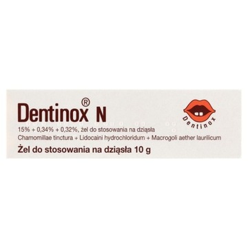 Dentinox N, гель для ясен, 10 г