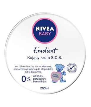 Nivea BABY s. O. S. смягчающий успокаивающий для детей-крем для сухой кожи 150мл