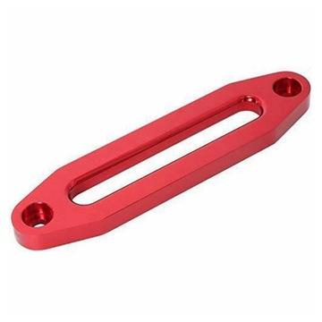 10 дюймів 12000 DBS Windch Rope Guide Hawse алюмінієвий Fairlead Червоний