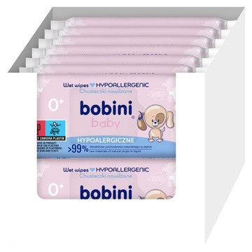 Bobini Baby вологі серветки для дітей 60x14
