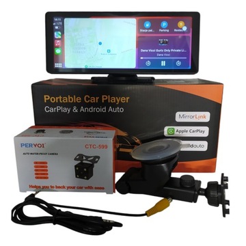 РАДІО МУЛЬТИМЕДІЙНА СТАНЦІЯ МОНІТОР ANDROID AUTO APPLE CARPLAY 10,26 ДЮЙМІВ
