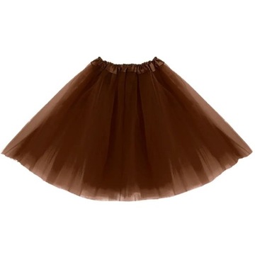 Наряд тюлевая юбка коричневый 40 см костюм нарядное платье