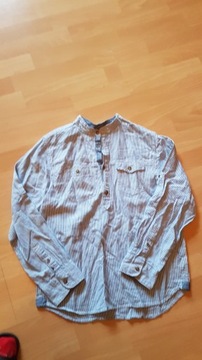 H & M льняная рубашка ROZ158 12-13 лет