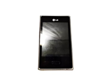 Відмінний смартфон LG OPTIMUS LG-E400 L3 384 МБ 1 ГБ чорний і сріблястий