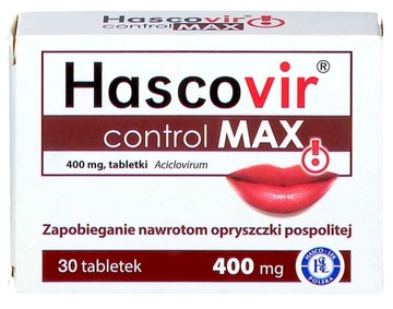 HASCOVIR Control Max 400 мг герпес 30 таблеток