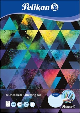 Технічний блок А3 Пелікан 20 аркушів креслення