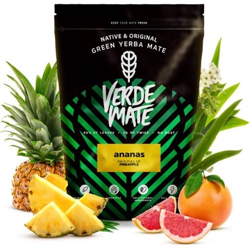 Yerba Verde mate зелений ананас Ананас 500г 0,5 кг