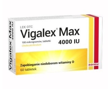 Vigalex Max 4000 МЕ, 60 таблеток