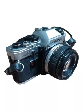 OLYMPUS OM10 З РУЧНИМ АДАПТЕРОМ З OM-SYSTEM S ZUIKO MC AUTO-S 50 ММ 1: 1,8