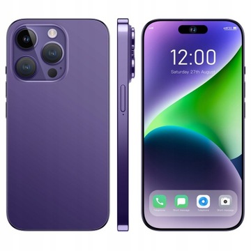 I14 Pro MAX 6,7-дюймовый смартфон Face ID dual SIM