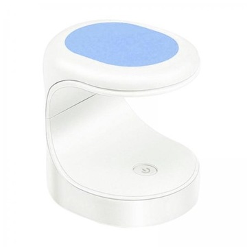 Compact Portable LED Nail Curing Light for Gel Nails Sleek and 2 Pcs