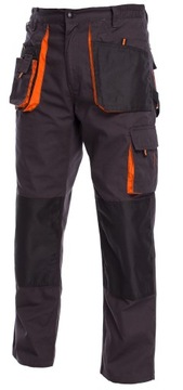 Міцні класичні помаранчеві посилені робочі штани OXFORD600