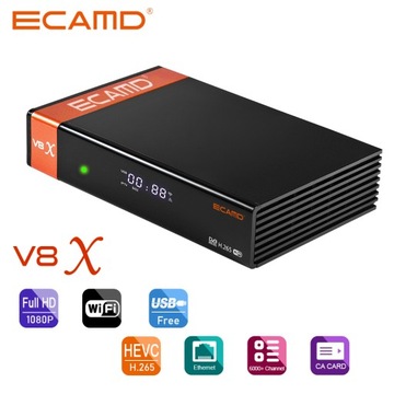 Декодер Freesat ECAMD V8x Cccam Oscam приемник