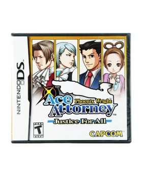 PHOENIX WRIGHT: ACE ATTORNEY-JUSTICE FOR ALL / NINTENDO DS