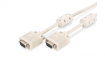 Тип dsub15 / DSUB15 з'єднувальний кабель VGA, M / M бежевий 10M AK-310103-100-E