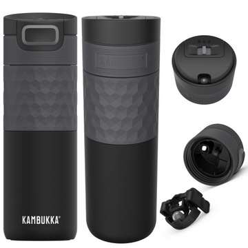 Термокружка Kambuki Etna Grip 500 мл для кофе, чая для автомобиля