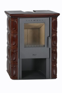 Каминная плита Flama Eldur 6kw Bronze