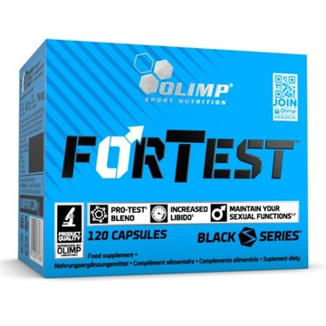 OLIMP FORTEST 120 капс. ТЕСТОСТЕРОН ЛІБІДО BOOSTER