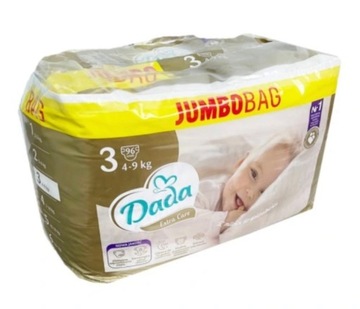 Підгузки Dada Extra care Розмір 3 4-9 кг 96 шт.