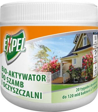 EXPEL BIOACTATOR септик бактерії 0,5 кг на 20 тижнів