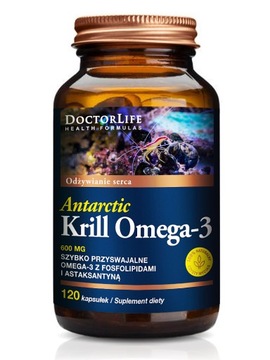 Doctor Life Antarctic Krill Omega-3 120 капсул