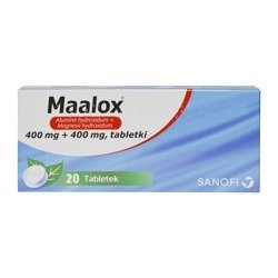 MAALOX 20 ТАБЛЕТОК