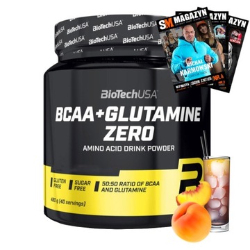 BIOTECH BCAA + Glutamine ZERO 480G Glutamine AMINO